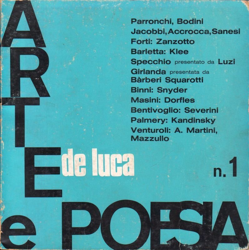 Anno I - Gennaio-Febbraio 1969. N. 1.