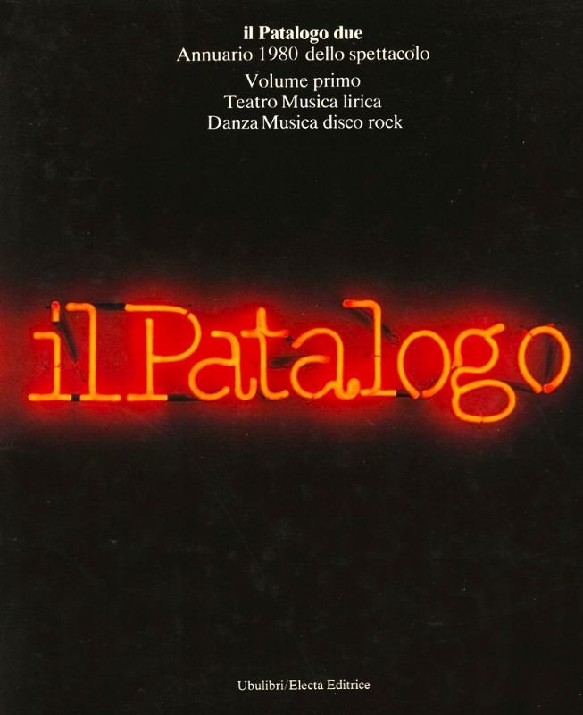 Annuario 1980 dello spettacolo. Volume primo:- teatro, Musica lirica, Danza, … | Immagine principale