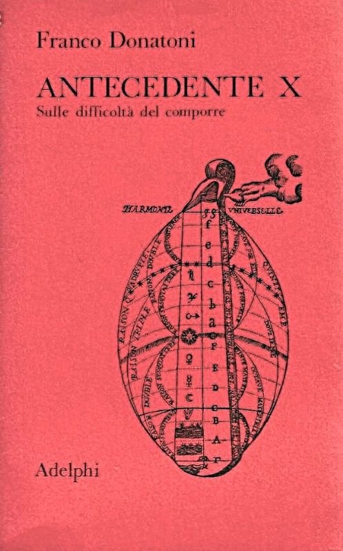 Antecedente X. Sulle difficoltà del comporre.