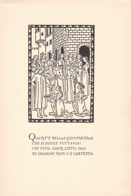 Canzona di Bacco e Arianna.