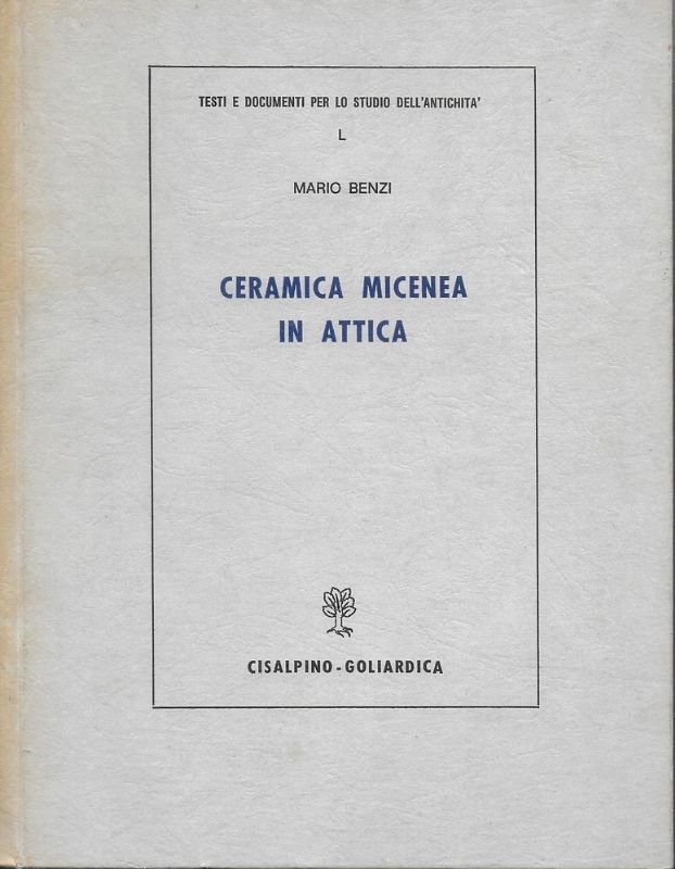 Ceramica Micenea in Attica.