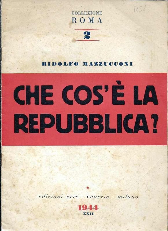 Che cos'è la repubblica? Una grande tradizione che da Roma, …