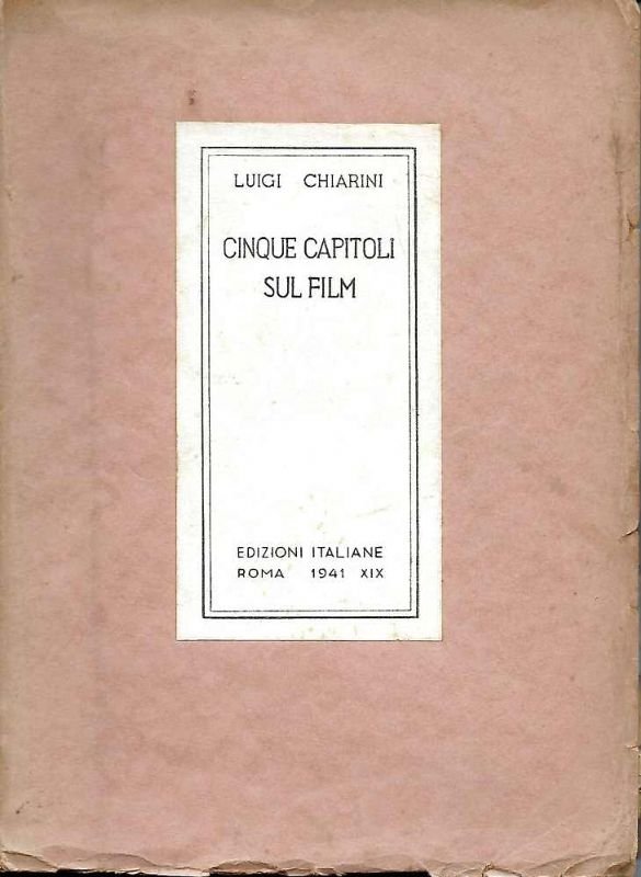 Cinque capitoli sul film.