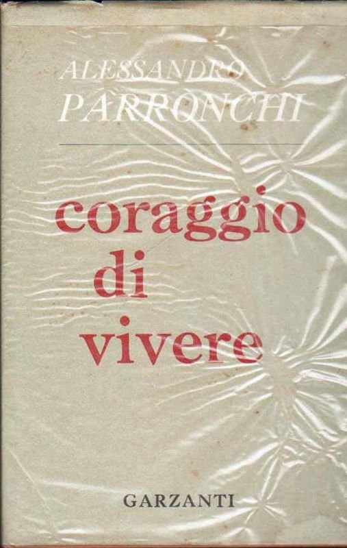 Coraggio di vivere. | Immagine principale