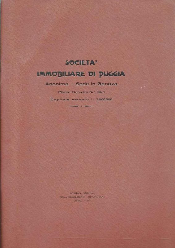 (Dall'atto costitutivo al Certificato delle pubblicazioni e del passaggio in …