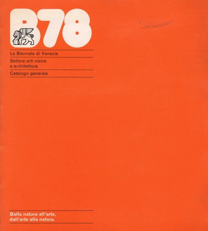 Dalla natura all'arte dall'arte alla natura. Catalogo generale (Settore arti …