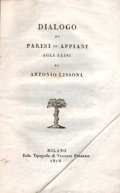 Dialogo di Parini ed Appiani agli Elisi.