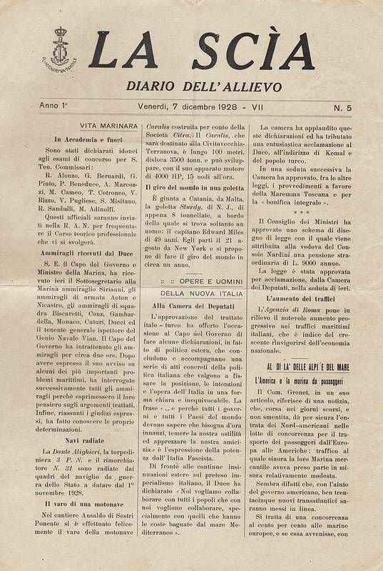 Diario dell'Allievo.