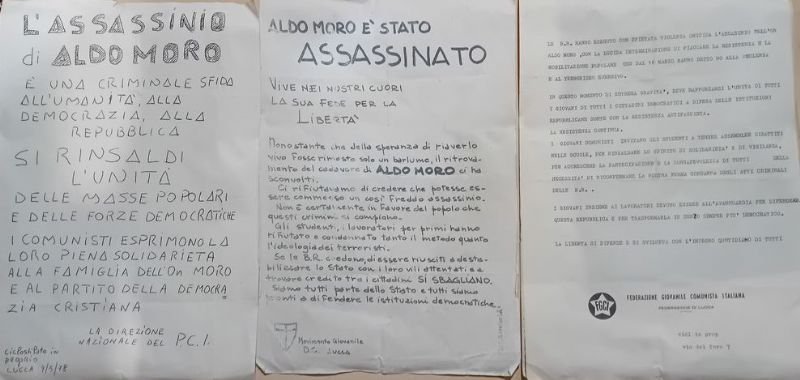 Due in ciclostile e uno tipografico. | Immagine principale