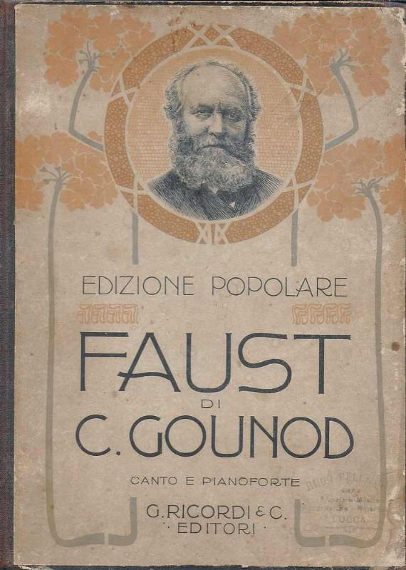 Faust. Dramma lirico in cinque atti dei signori J. Barbier …