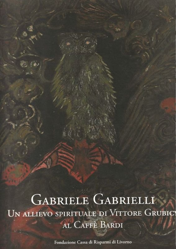 Gabriele Gabrielli, Un allievo di Vittore Grubicy al Caffè Bardi.