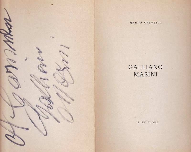 Galliano Masini.
