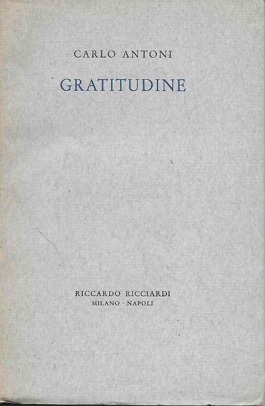 Gratitudine.
