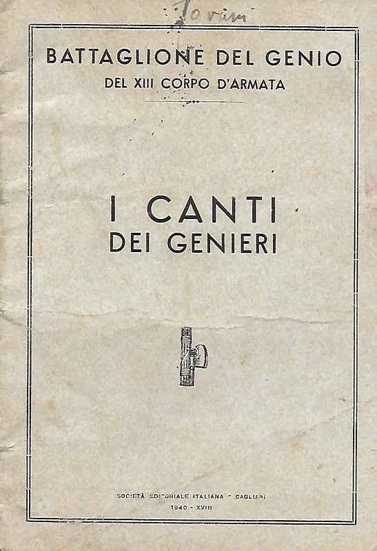 I Canti dei Genieri.