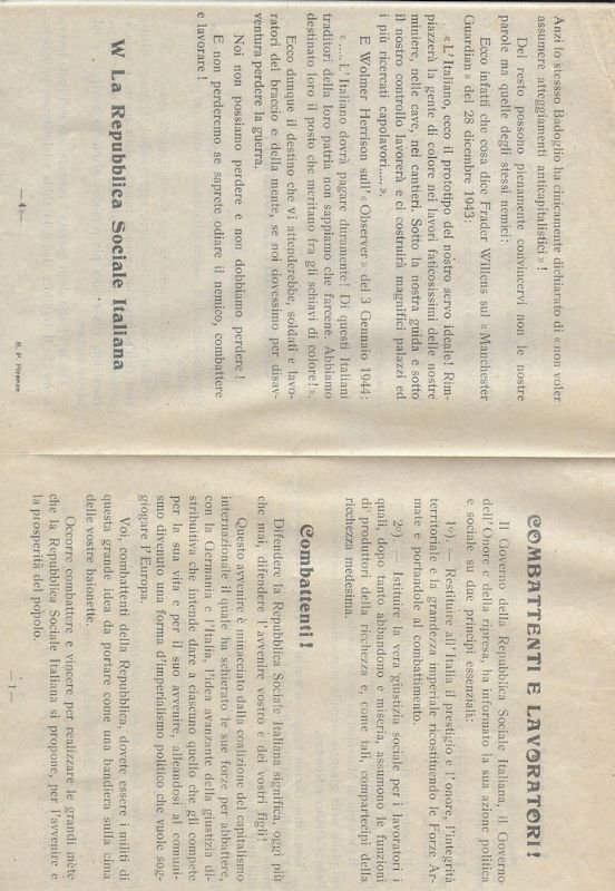 Il Governo della Repubblica Sociale Italiana, Il Governo dell'Onore e …