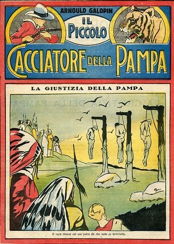 Il piccolo cacciatore della Pampa.