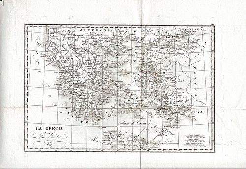 Incisione in rame, cm. 32,5x22 all'immagine più ampi margini.