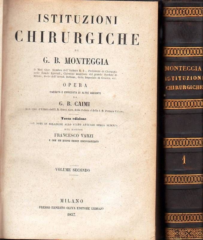 Istituzioni chirurgiche, opera riveduta e corredata di altre aggiunte da … | Immagine principale