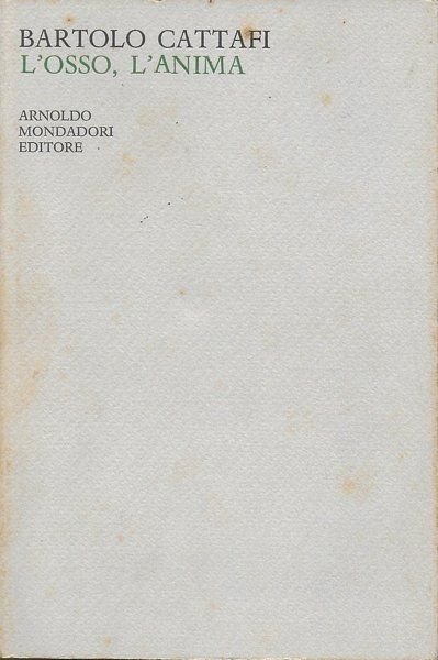 L'osso, l'anima.