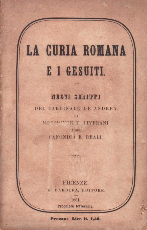 La Curia Romana e i Gesuiti.