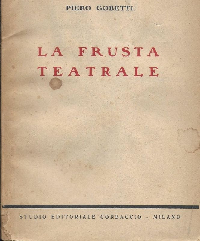 La frusta teatrale.