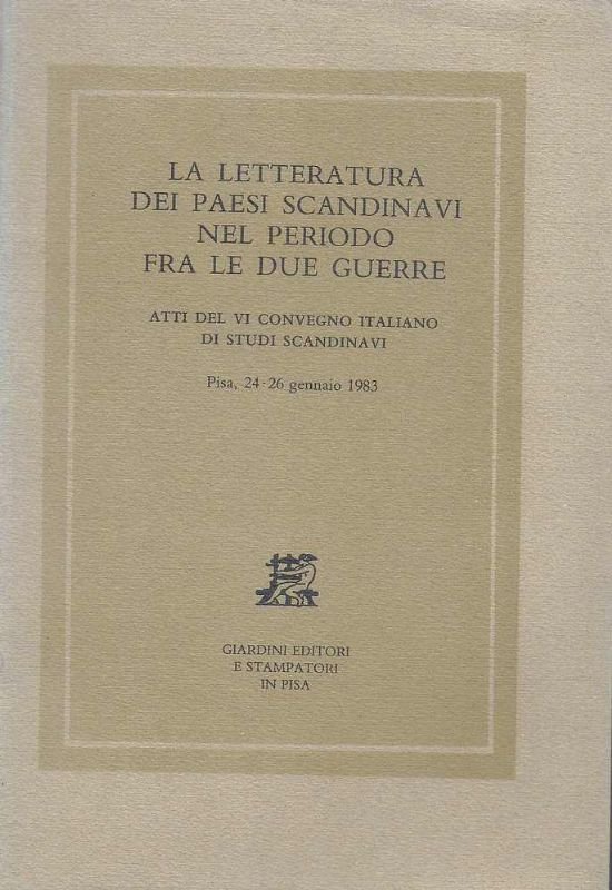 La letteratura dei paesi scandinavi nel periodo fra le due …