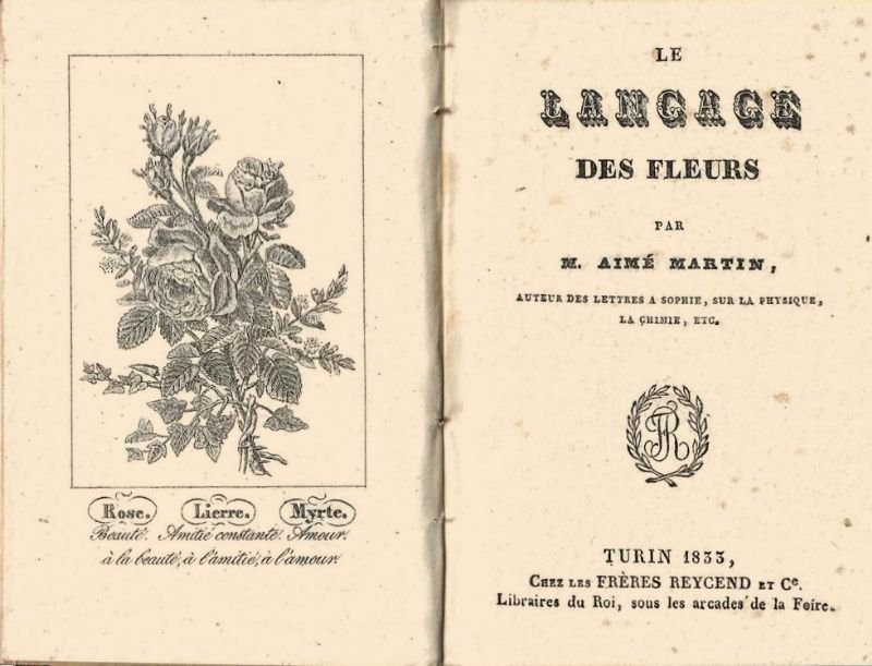 Le langage des fleurs.