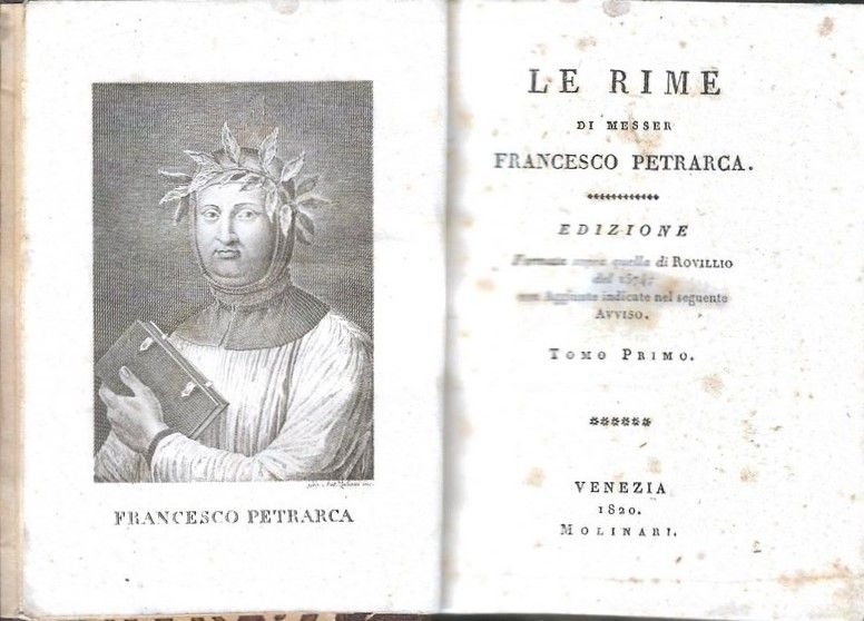Le Rime. Edizione Formata sopra quella di Rovillio del 1574 …