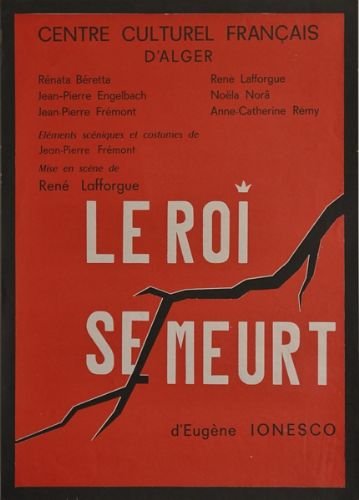 Le Roi se meurt d'Eugène Ionesco. Mise en scene de …
