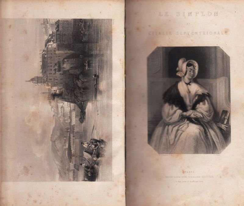 Le Simplon et l'Italie Septentrionale. Promenades et pèlerinage.