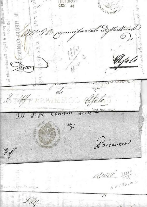 Lotto di 6 Bandi, 5 inviati ad Asolo e 1 … | Immagine principale