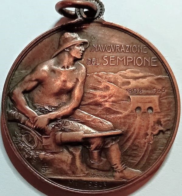 Medaglia in bronzo.