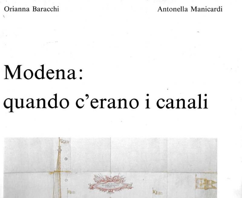 Modena: quando c'erano i canali.