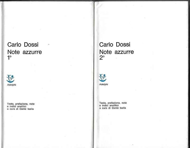 Note azzurre.