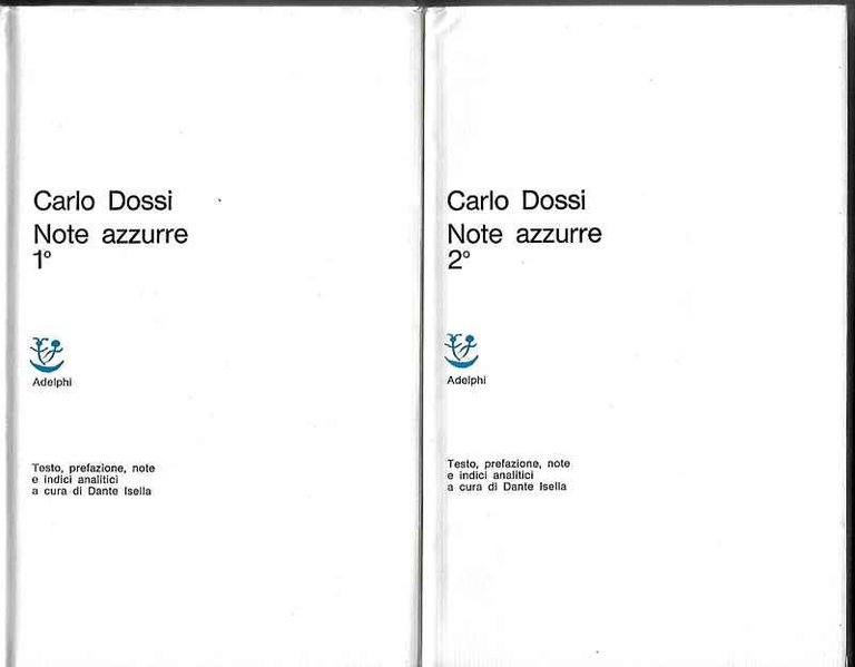 Note azzurre.