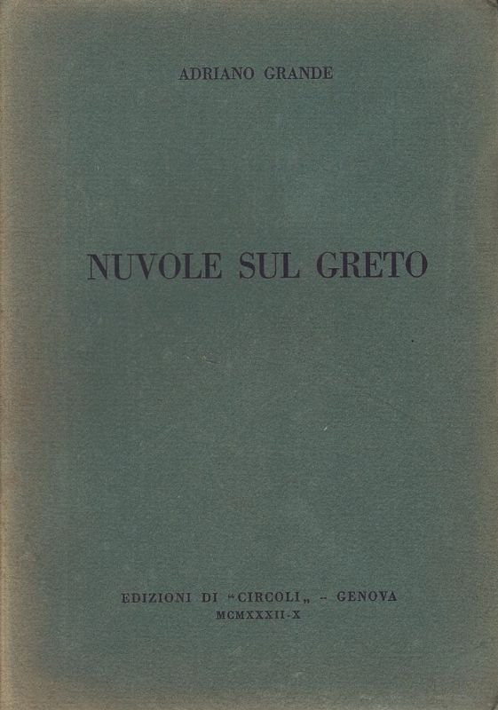 Nuvole sul greto.