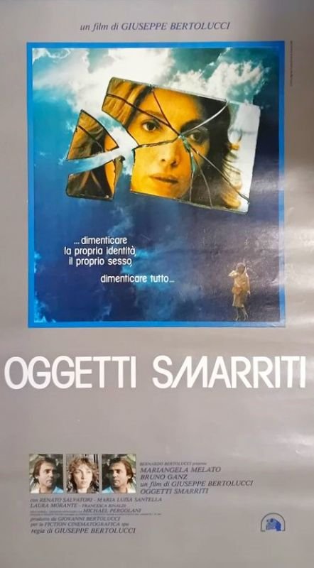 Oggetti smarriti, con Mariangela Melato, Bruno Ganz. (Prima Ediz. Italiana).