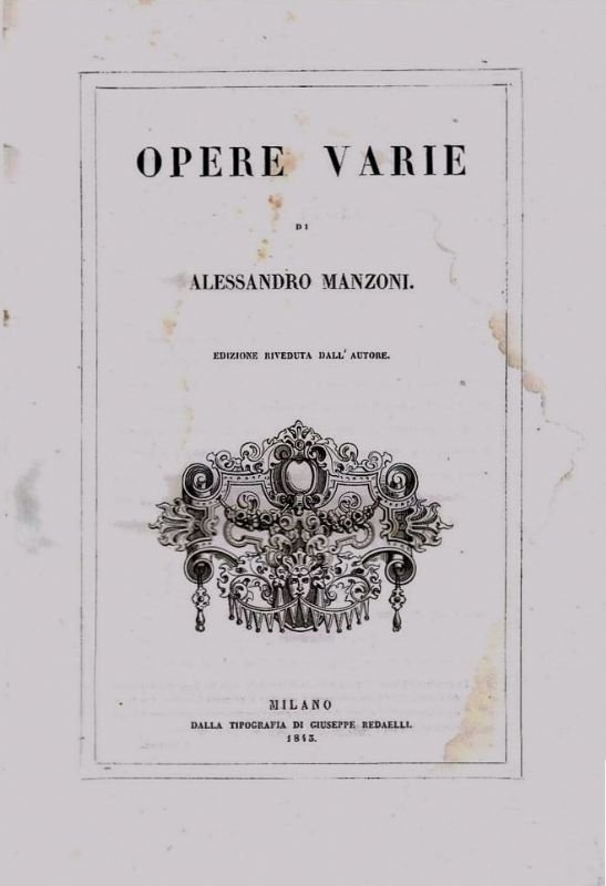 Opere varie. Edizione riveduta dall'autore.