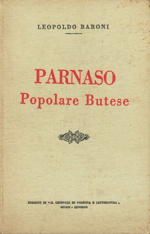Parnaso popolare Butese.