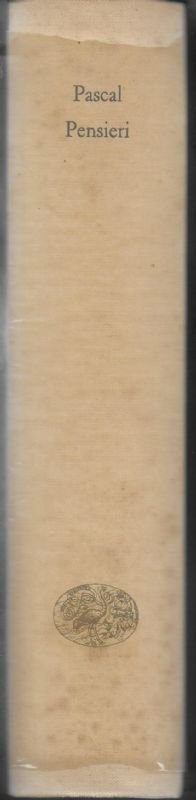 Pensieri. Traduzione, intoduzione e note di Paolo Serini.