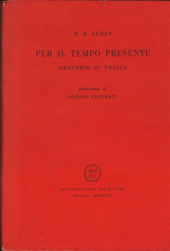 Per il tempo presente. Oratorio di Natale. Traduzione di Aurora … | Immagine principale