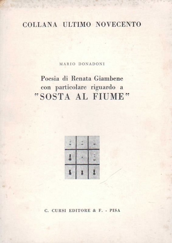 Poesia di Renata Giambene con particolare riguardo a 'Sosta al …