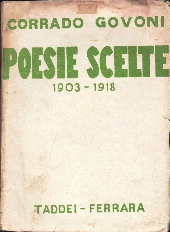 Poesie scelte (1903 - 1918).