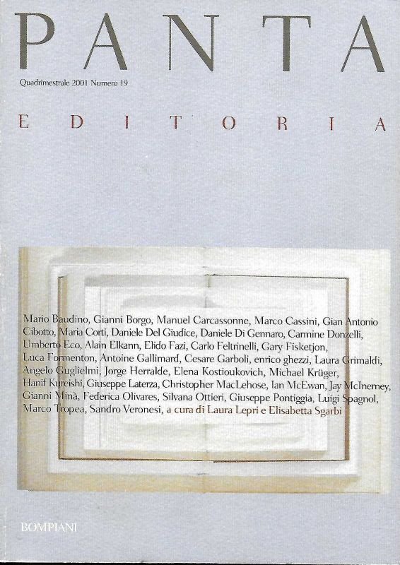 Quadrimestrale 2001 Numero 19.