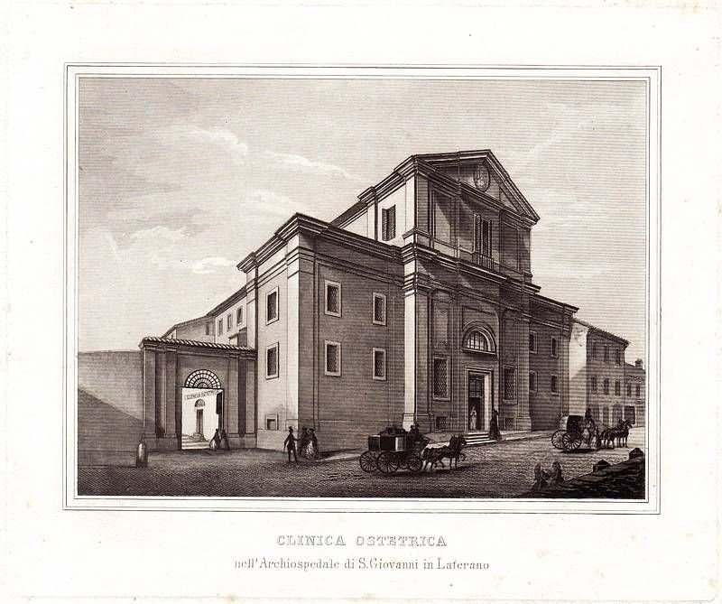 Rara incisione su acciaio ottocentesca.