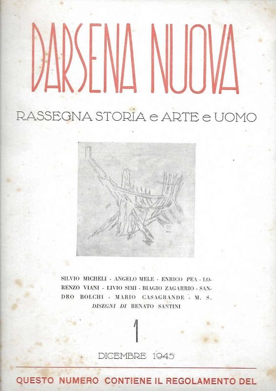 Rassegna Storia e Arte e Uomo. (Dicembre 1945, n° 1 …