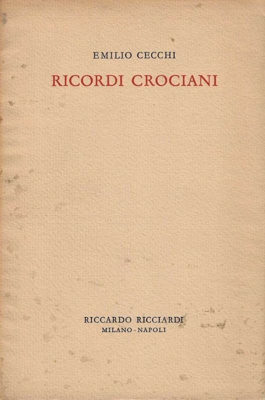 Ricordi Crociani. | Immagine principale
