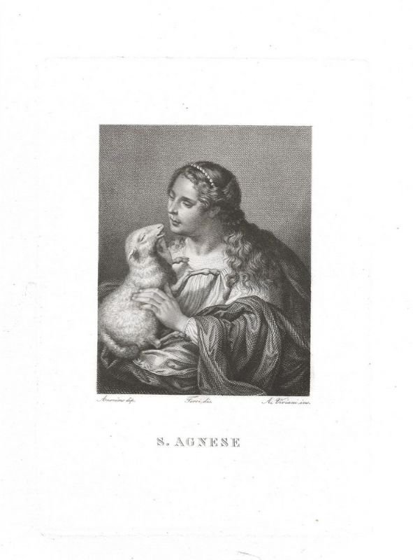 Ritratto inciso in rame da un dipinto di Anonimo.