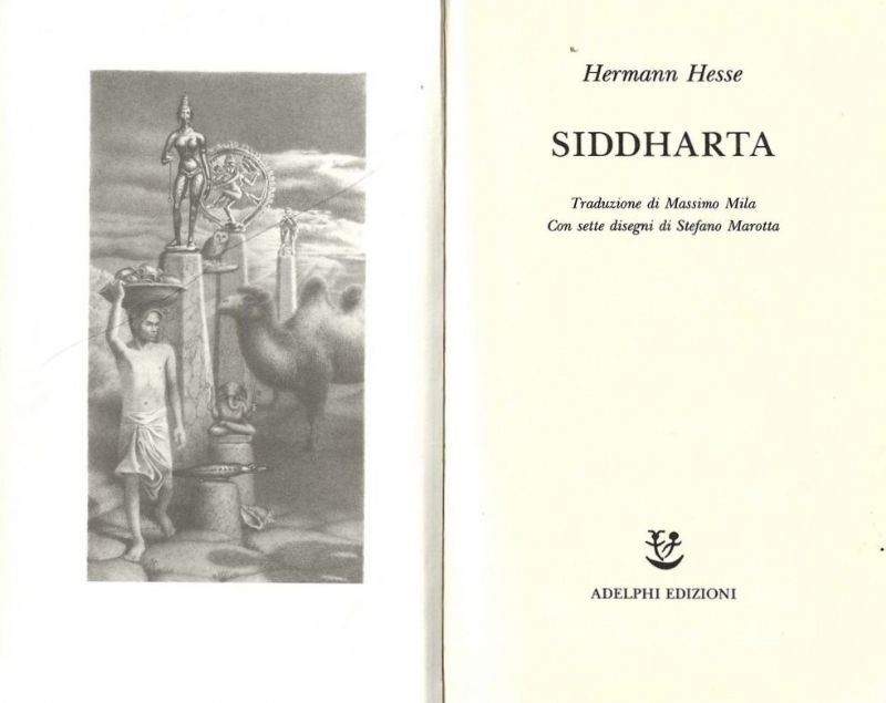 Siddharta. Traduzione di Massimo Mila con sette disegni di Stefano …