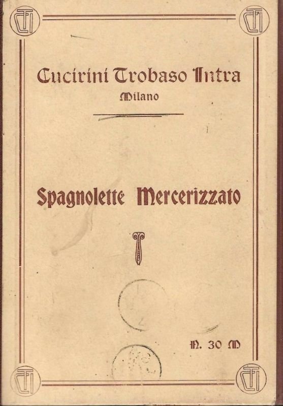 Spagnolette Mercerizzato. | Immagine principale